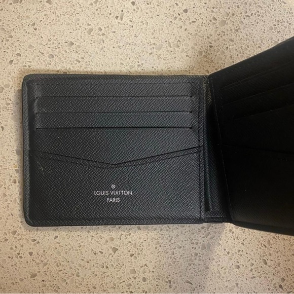Louis Vuitton EPI black short wallets - Picture 3 of 7